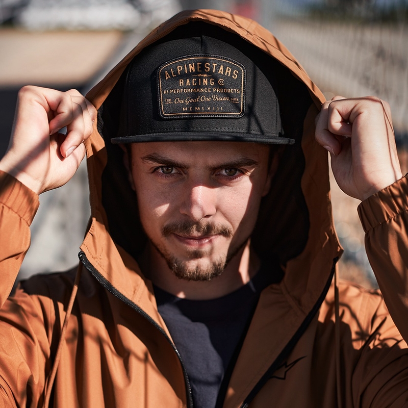 Gorra Alpinestars Region negra-marrón