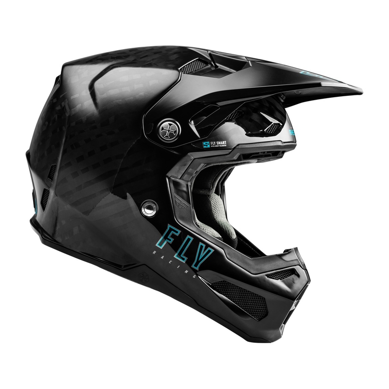 Casco Motocross FLY Racing Formula S Carbono Negro