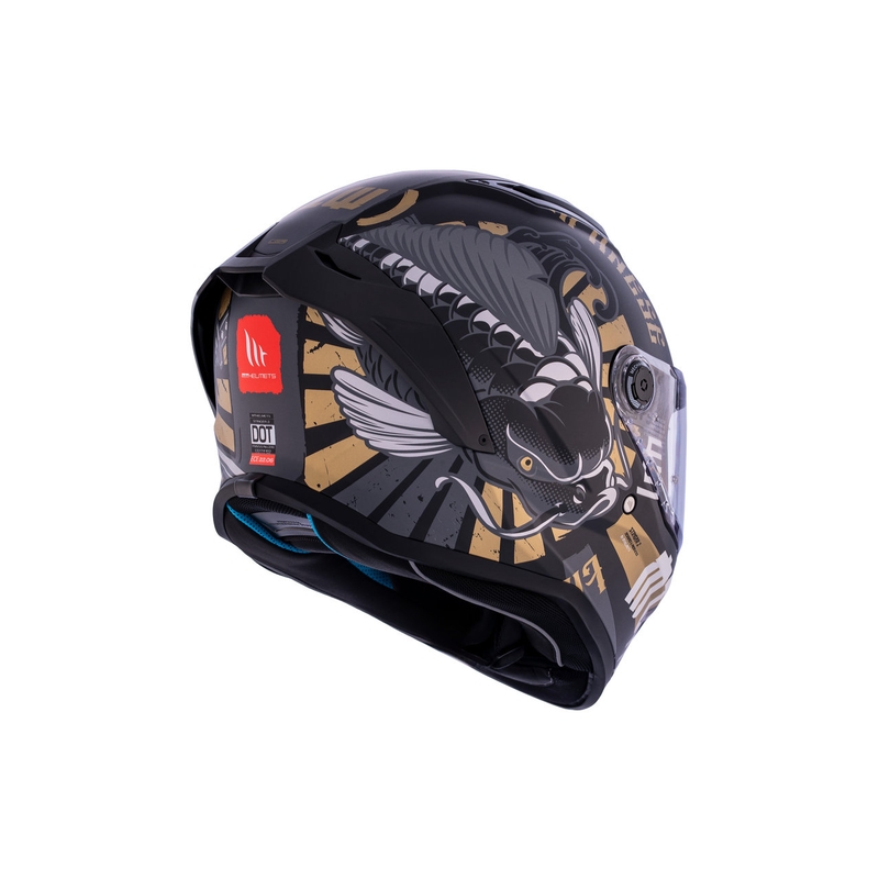 Casco integral de moto MT Stinger 2 KRT mate