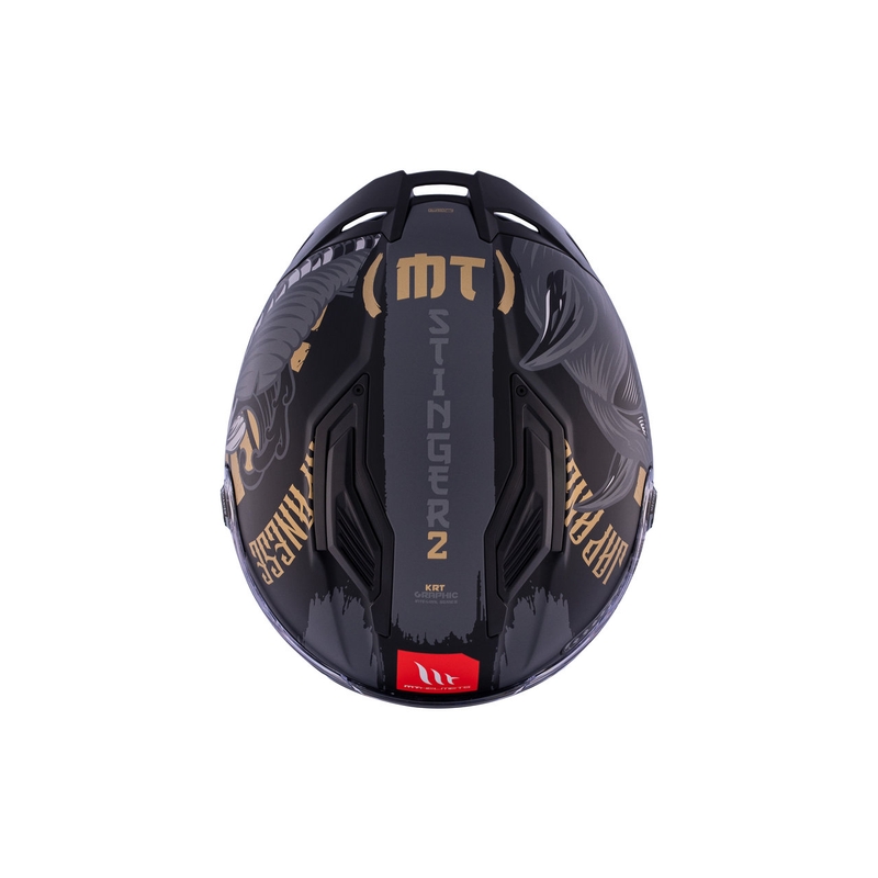 Casco integral de moto MT Stinger 2 KRT mate