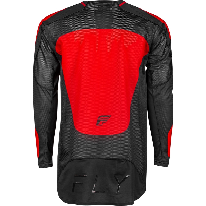 Maillot motocross FLY Racing Evolution DST 2024 negro-rojo