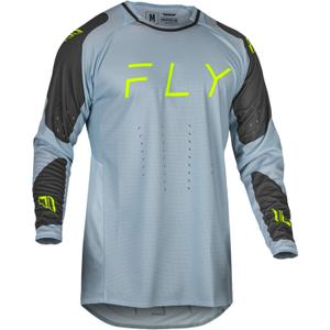 Maillot motocross FLY Racing Evolution DST 2024 gris-negro-verde fluo liquidación