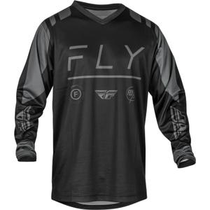 Maillot motocross FLY Racing F-16 2024 negro-gris