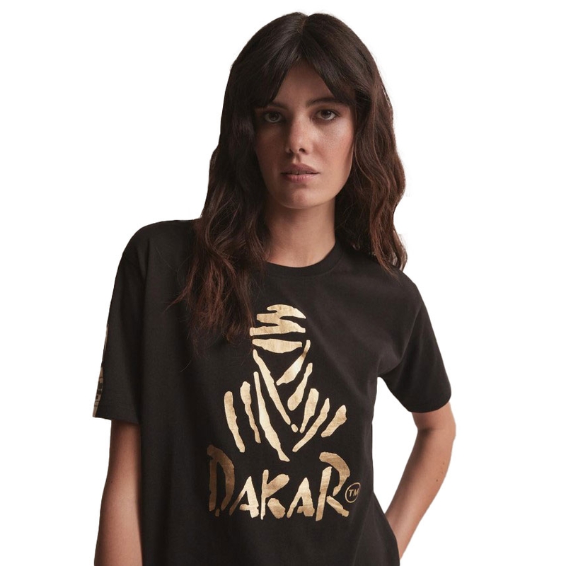Camiseta mujer DAKAR DKR VIP 38 negro