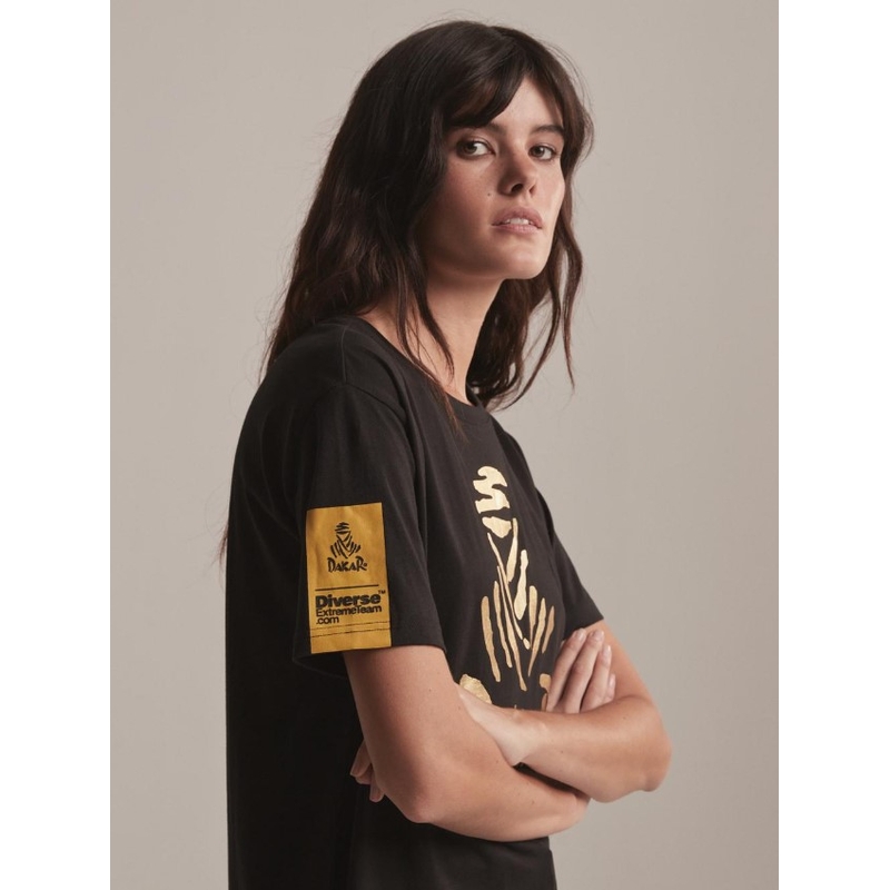 Camiseta mujer DAKAR DKR VIP 38 negro