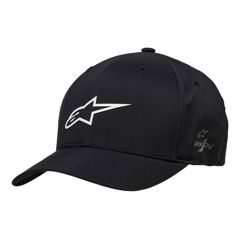 Gorra Alpinestars Ageless WP Tech negra y blanca