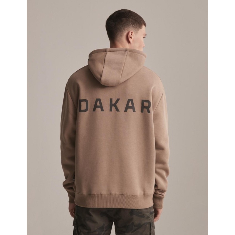 Sudadera DAKAR DKR H23 marrón