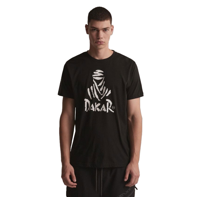 Camiseta DAKAR DKR Logo 123 negro