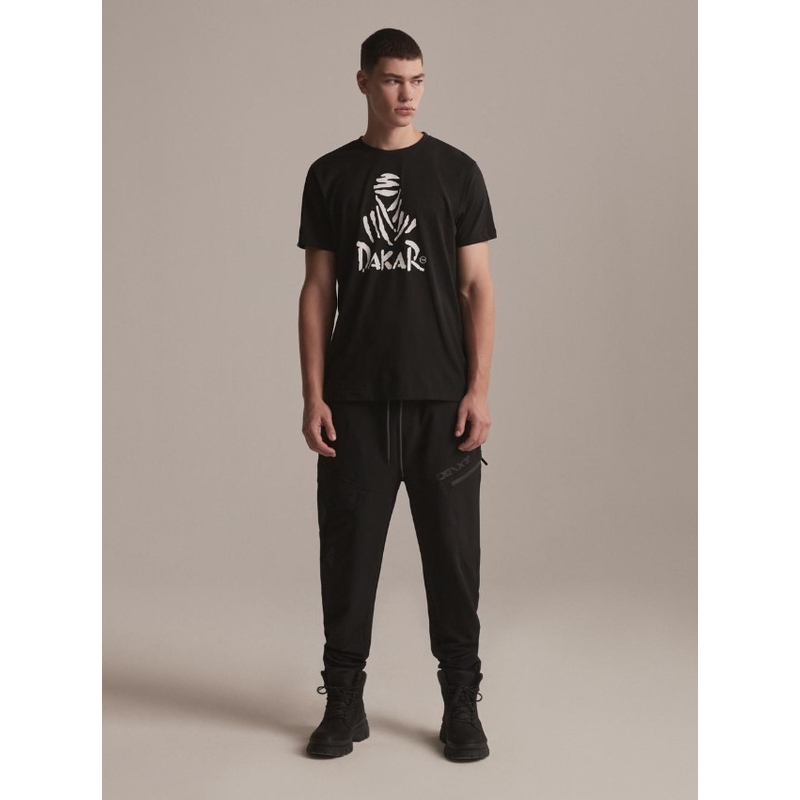 Camiseta DAKAR DKR Logo 123 negro