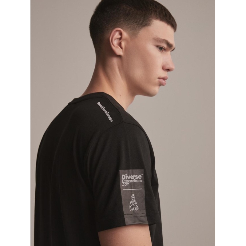 Camiseta DAKAR DKR Logo 123 negro