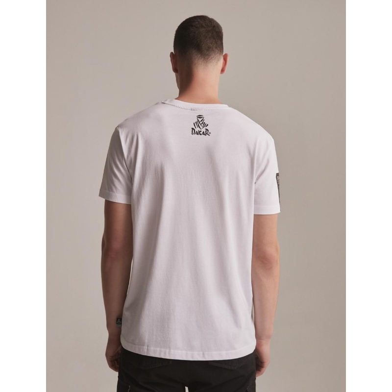 Camiseta DAKAR DKR Logo 23 blanco