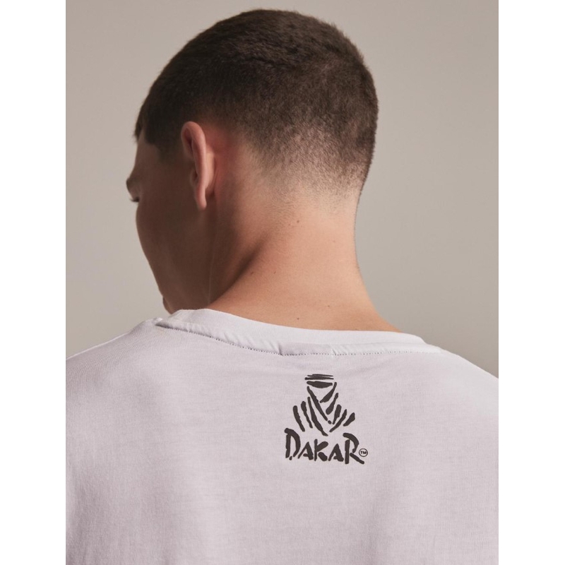 Camiseta DAKAR DKR Logo 23 blanco