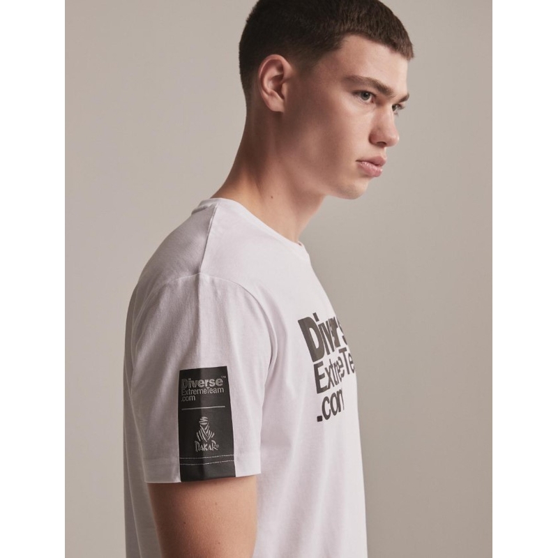 Camiseta DAKAR DKR Logo 23 blanco