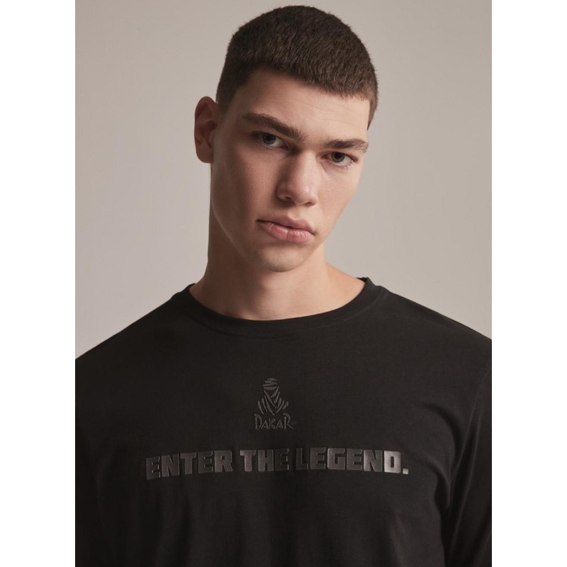 Camiseta manga larga DAKAR DKR LG REF negra