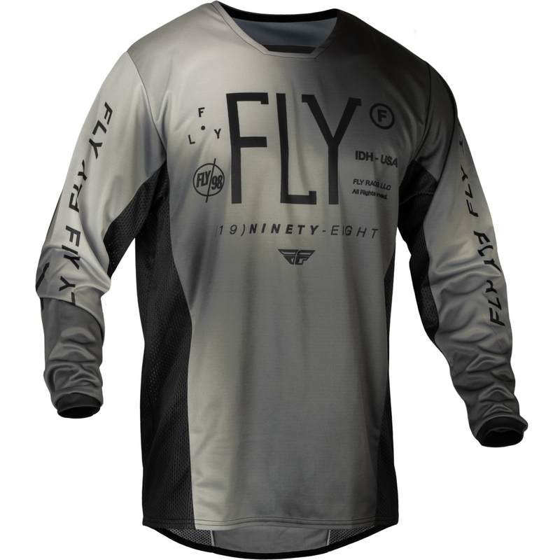 Maillot motocross niño FLY Racing Prodigy negro-gris