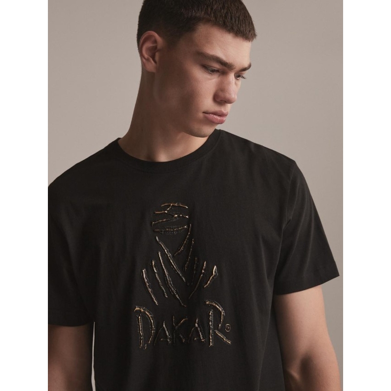 Camiseta DAKAR DKR VIP CR negra