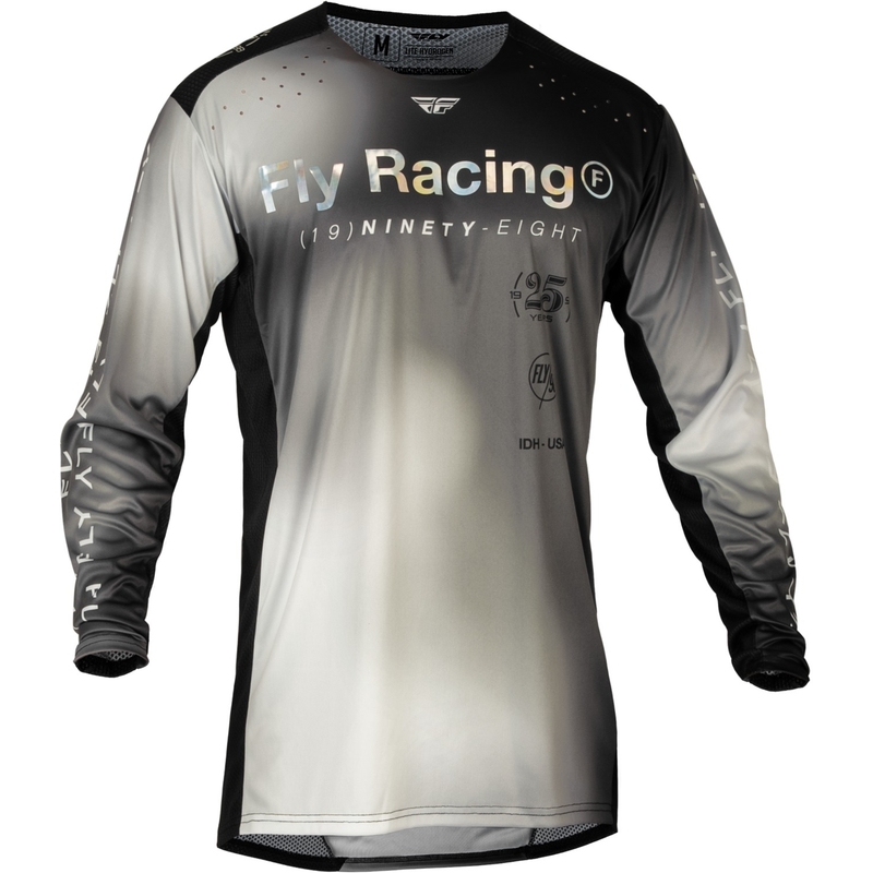 Motokrosový dres FLY Racing Lite 2024 šedo-černá