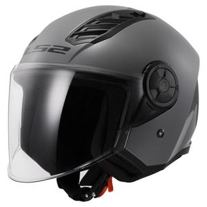 Casco Moto Open LS2 OF616 Airflow II Solid Nardo Grey