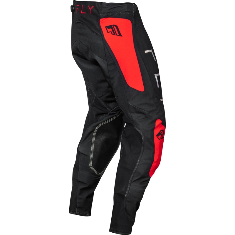 Pantalones de motocross FLY Racing Evolution DST negro-rojo en oferta liquidación