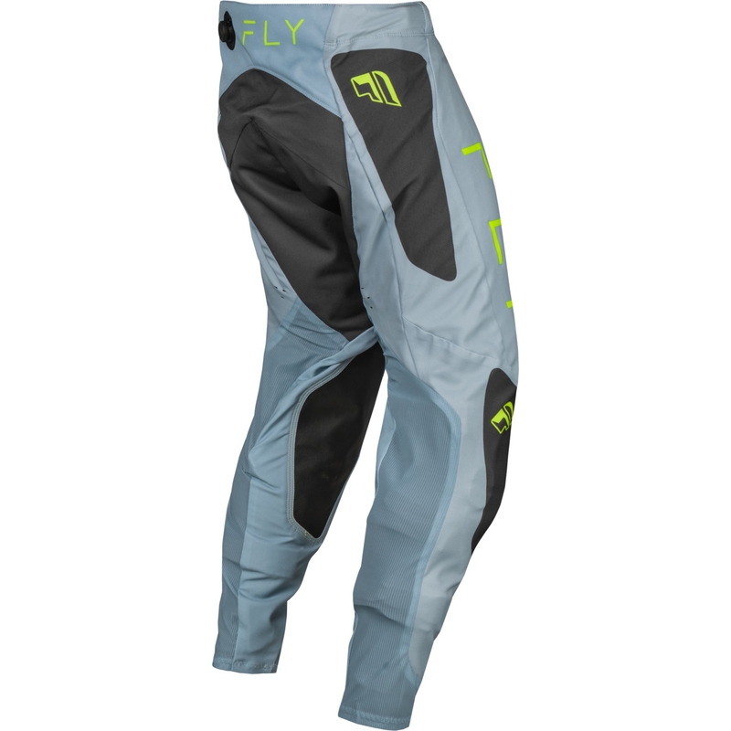 Pantalones motocross FLY Racing Evolution DST 2024 gris-negro-verde fluo liquidación