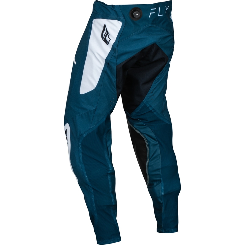 Pantalones de motocross FLY Racing Evolution DST azul-blanco