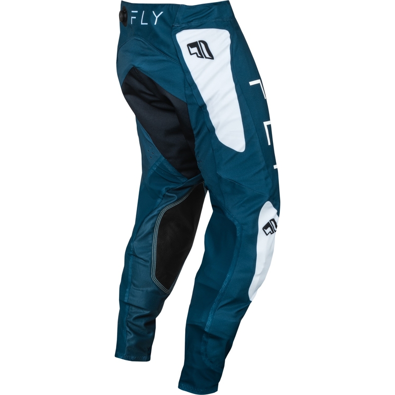 Pantalones de motocross FLY Racing Evolution DST azul-blanco