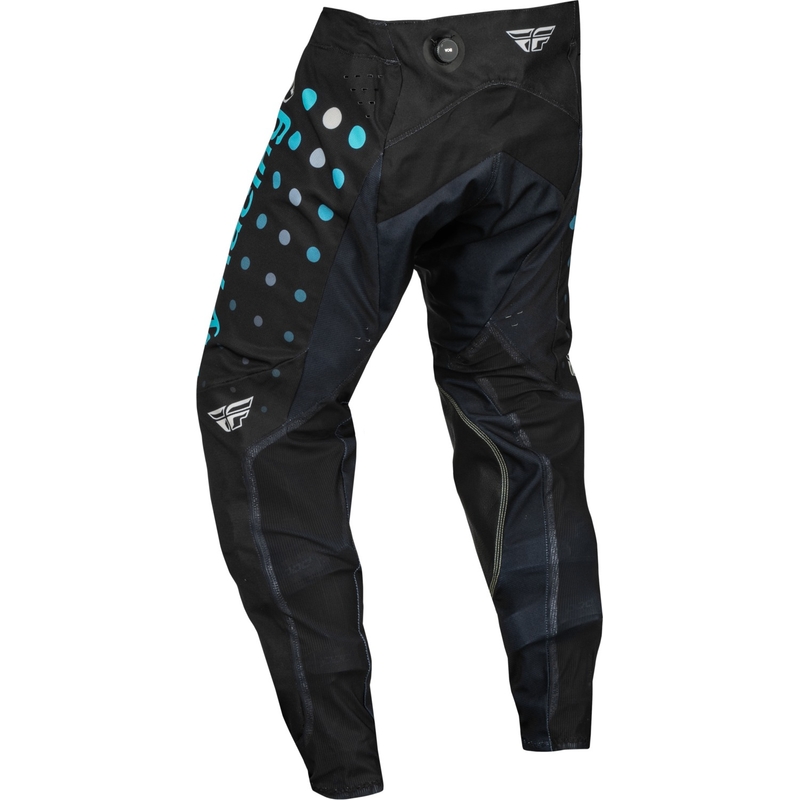 Pantalones de motocross FLY Racing Evolution DST negro-azul