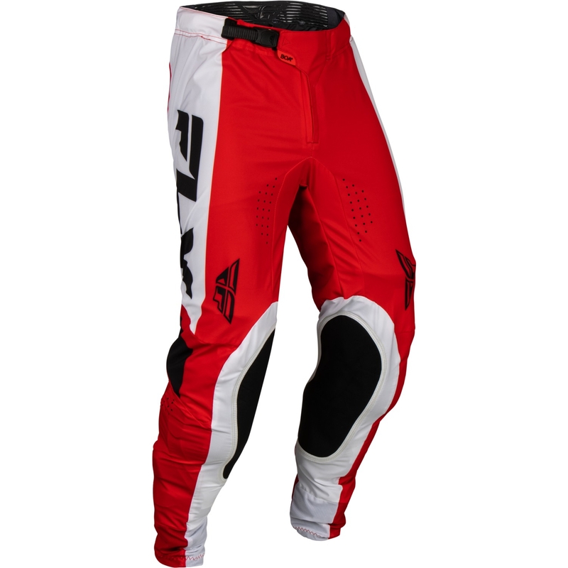 Pantalones motocross FLY Racing Lite 2024 rojo-blanco-negro