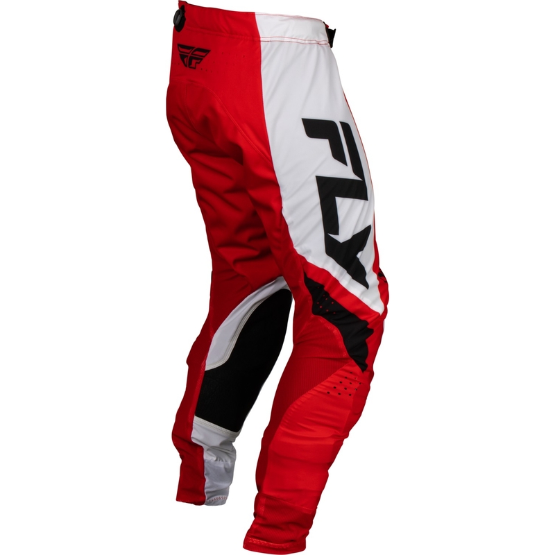 Pantalones motocross FLY Racing Lite 2024 rojo-blanco-negro
