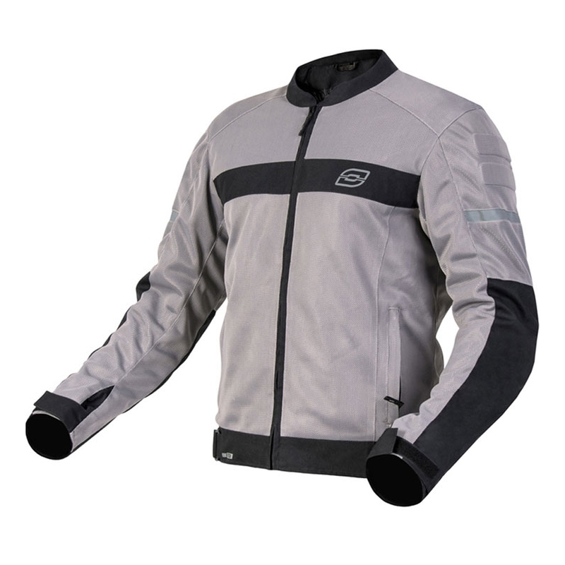 Chaqueta de moto Ozone Dart marrón claro