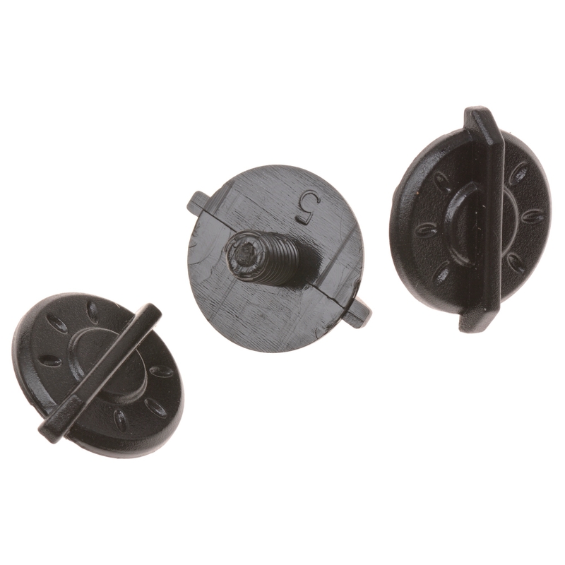 Juego de tornillos para visera de casco Cassida Cross Cup negro