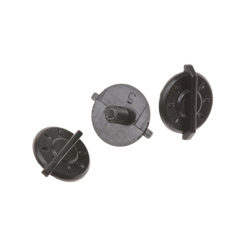 Juego de tornillos para visera de casco Cassida Cross Cup negro