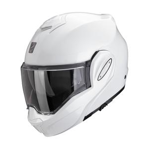 Casco abatible Scorpion EXO-TECH EVO PRO SOLID blanco perla