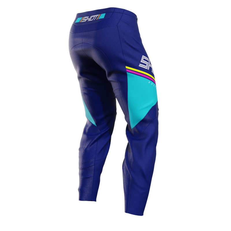 Pantalón Motocross Niño Shot Indy Azul liquidación