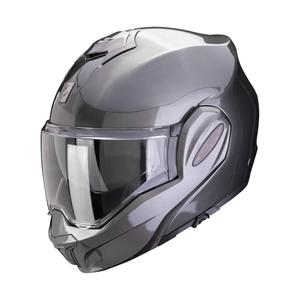 Casco Scorpion EXO-TECH EVO PRO SOLID gris metalizado basculante