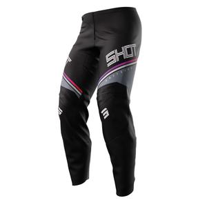 Pantalón Motocross Niño Shot Indy Negro liquidación