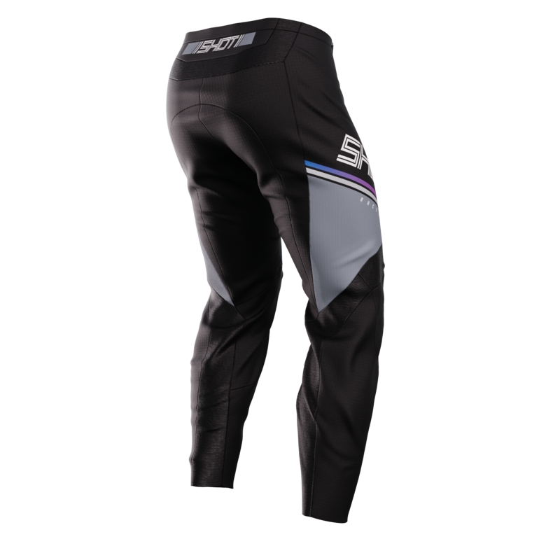 Pantalón Motocross Niño Shot Indy Negro liquidación