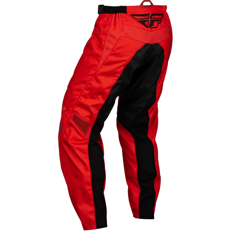 Pantalones de motocross para niños FLY Racing F-16 en rojo, negro y gris