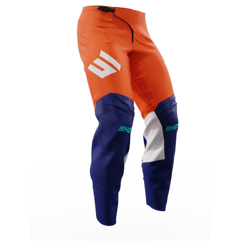 Pantalón motocross niño Shot Iron naranja liquidación