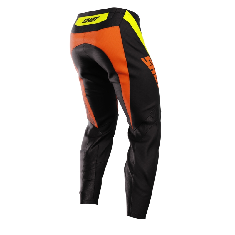 Pantalones de motocross para niños Shot Matrix naranja liquidación