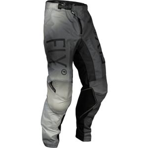 Pantalón motocross niño FLY Racing Kinetic Prodigy 2024 negro-gris liquidación