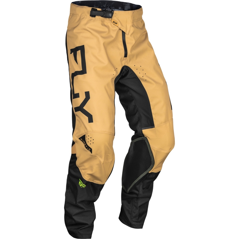 Pantalones Motocross FLY Racing Kinetic Reload 2024 amarillo-negro-amarillo fluo liquidación