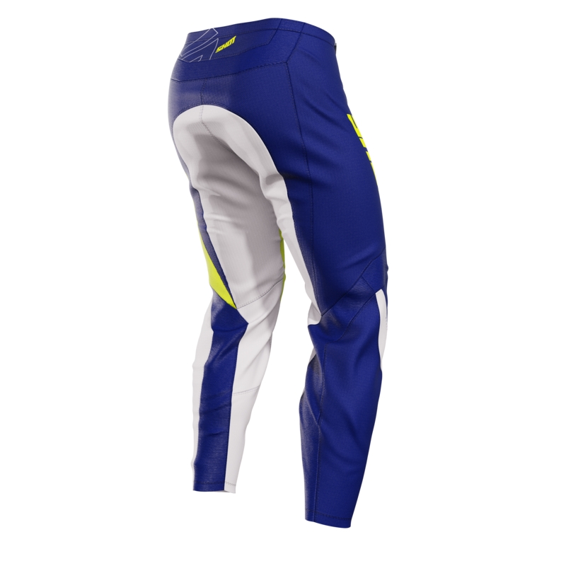 Pantalón motocross niño Shot Rush azul liquidación
