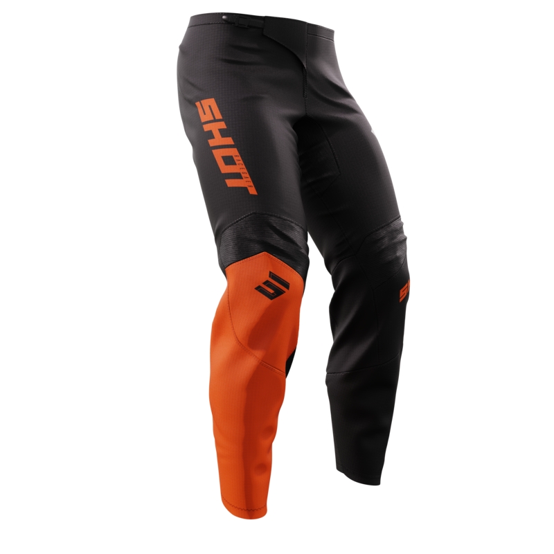 Pantalones Motocross Shot Draw Squad naranja liquidación