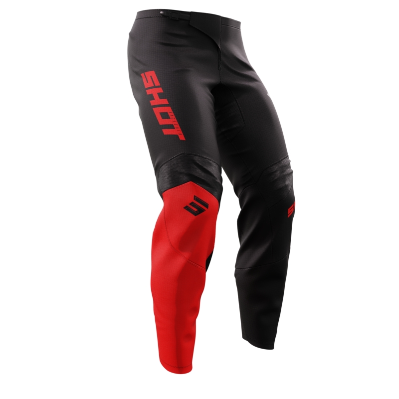 Pantalones Motocross Shot Draw Squad Rojo liquidación