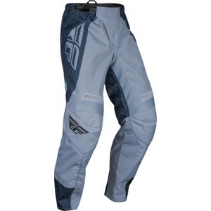 Pantalón de motocross FLY Racing F-16 Artic gris liquidación