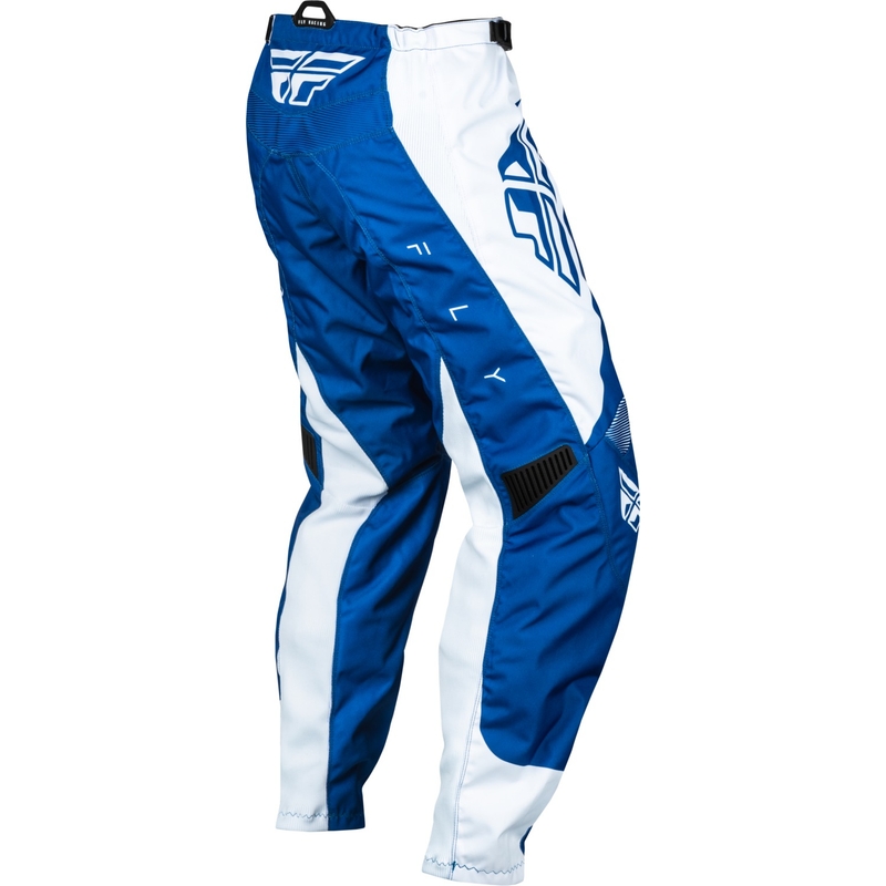 Pantalones de motocross FLY Racing F-16 azul-blanco