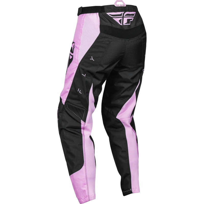 Pantalones motocross mujer FLY Racing F-16 2024 negro-lavanda