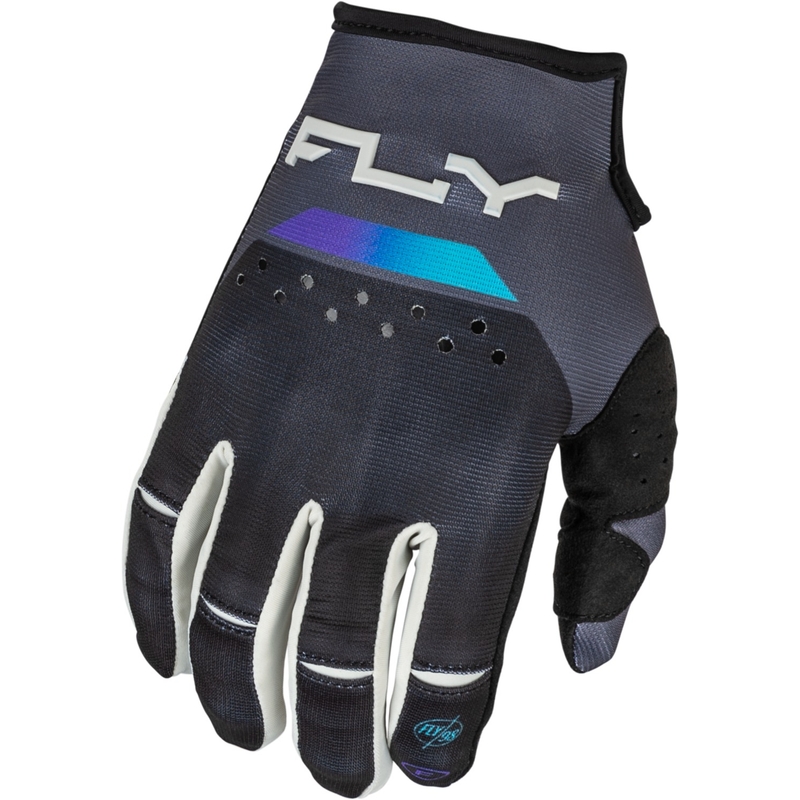 Guantes de motocross FLY Racing Kinetic Reload gris-negro-azul