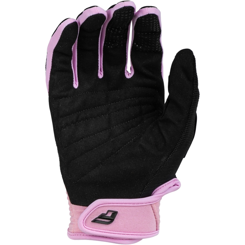 Guantes motocross mujer FLY Racing F-16 2024 negro y rosa